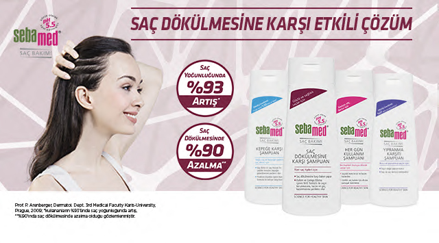 2 Adet Sebamed Şampuan Alışverişinize kampanyası