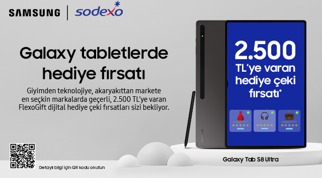 Galaxy Tablet Alışverişinize kampanyası