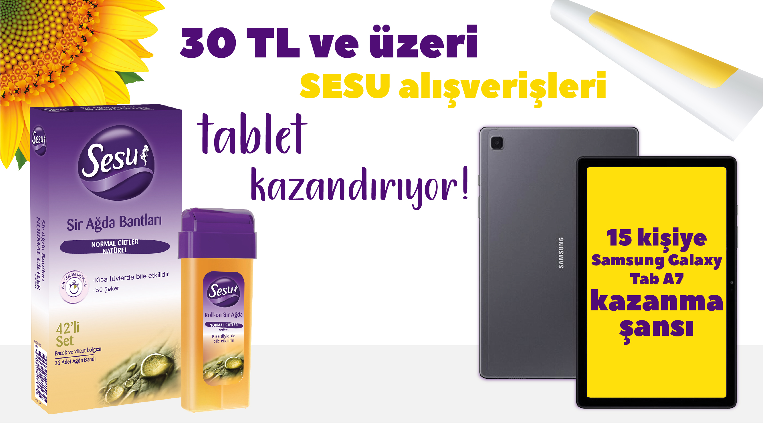 Sesu Alışverişinize ÇEKİLİŞ SONUÇLARI kampanyası