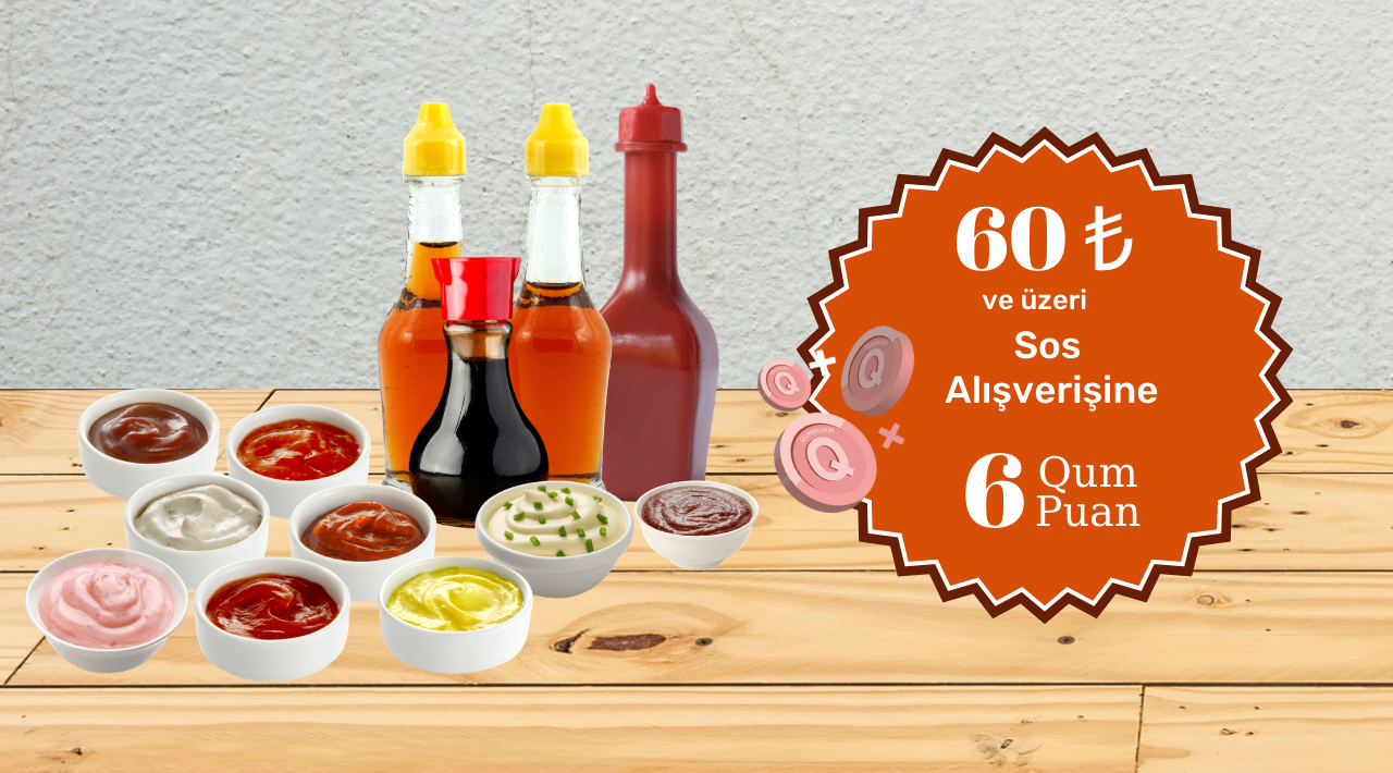 60 TL ve üzeri Sos Alışverişinize kampanyası