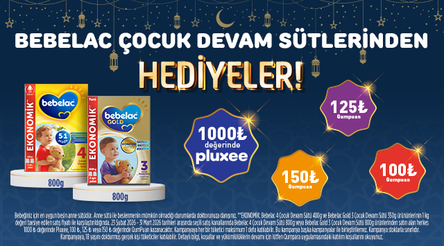 Bebelac Alışverişinize ÇARK HAKKI kampanyası