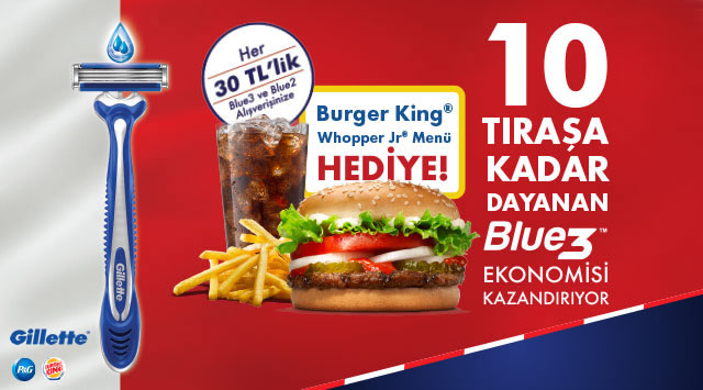30 TL ve Üzeri Gillette Alışverişine kampanyası