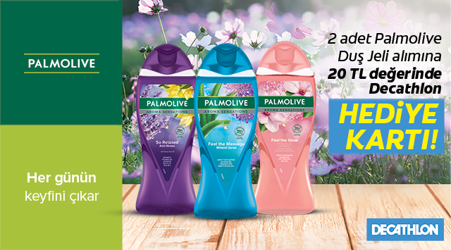2 Adet Palmolive Duş Jeli Alışverişinize kampanyası