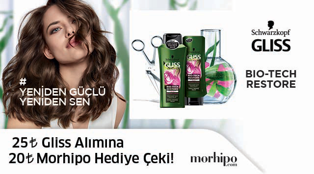 25 TL ve Üzeri Gliss Alışverişinize kampanyası