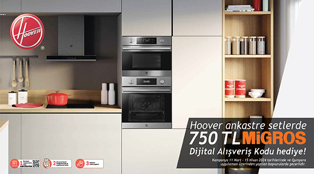 Hoover Ankastre Set Alımına kampanyası