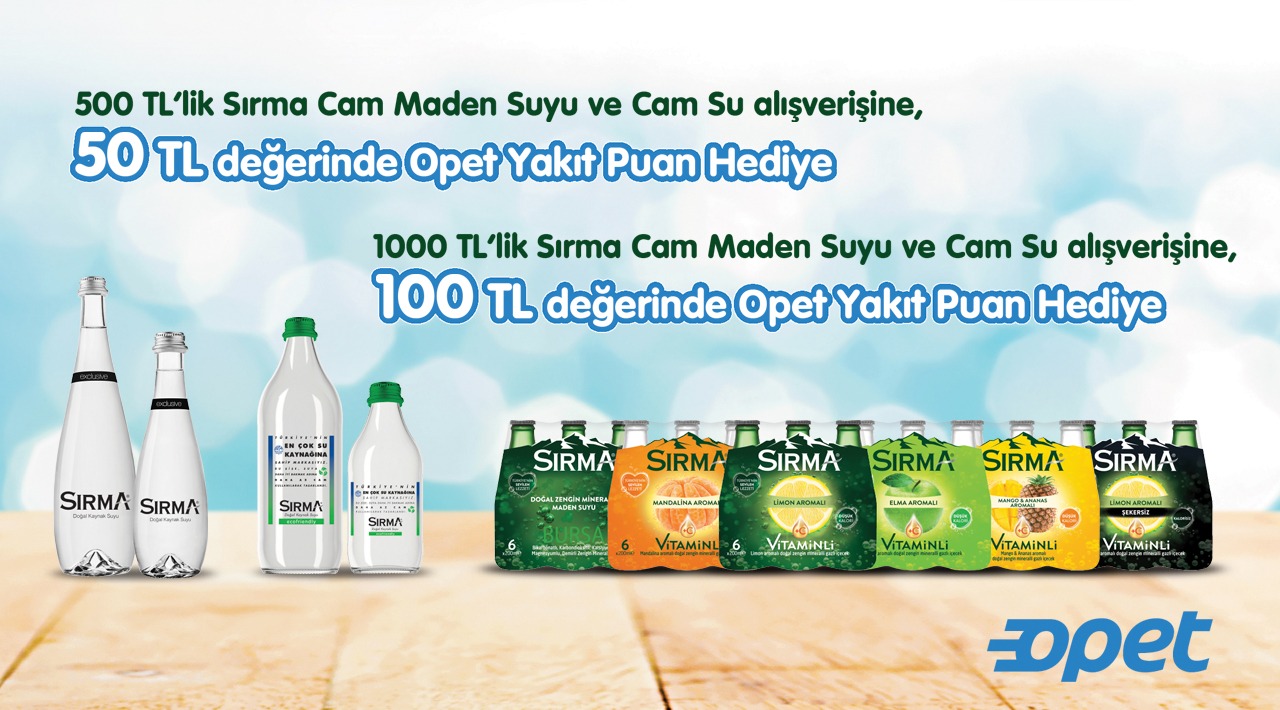 Sırma Alışverişinize kampanyası
