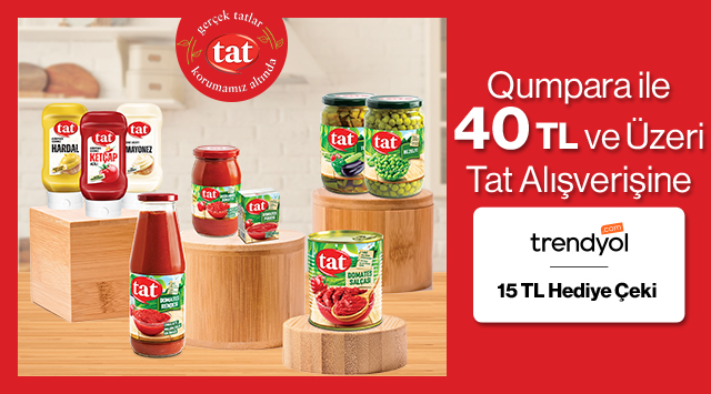 40 TL ve Üzeri Tat Alışverişinize kampanyası