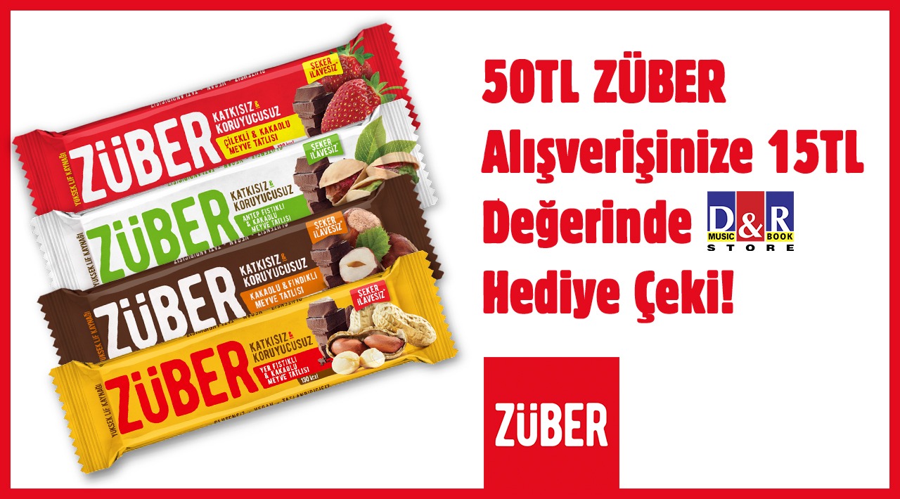50 TL ve Üzeri Züber Alışverişinize kampanyası