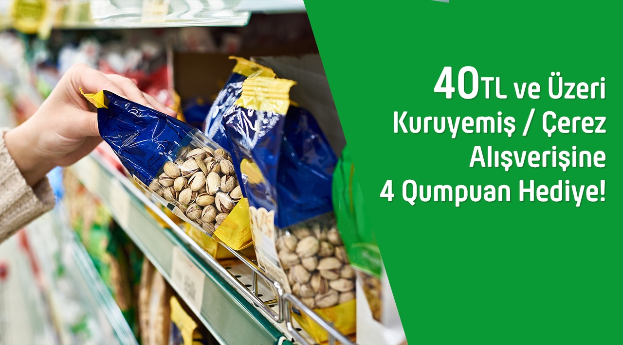 40 TL ve Üzeri Çerez Alışverişinize kampanyası