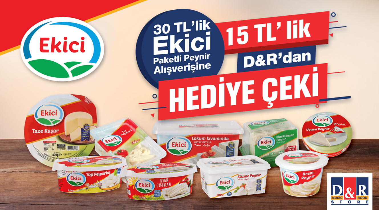 30 TL ve Üzeri Ekici Peynir Alışverişinize kampanyası