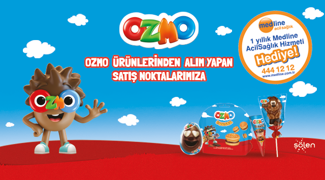 'Ozmo - Medline Sanal Koli' Alışverişine kampanyası