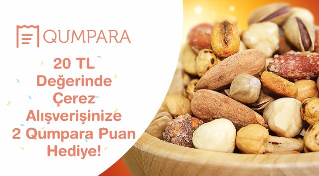 20 TL ve Üzeri Çerez Ürünleri Alışverişinize kampanyası