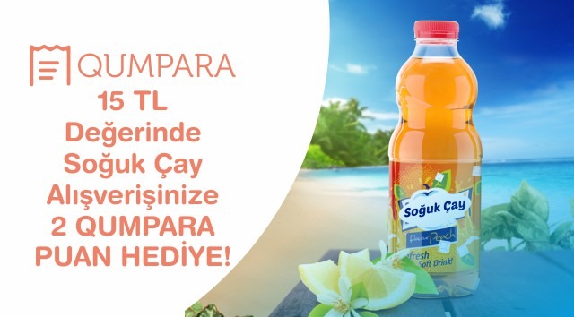 15 TL ve Üzeri Soğuk Çay Alışverişinize kampanyası