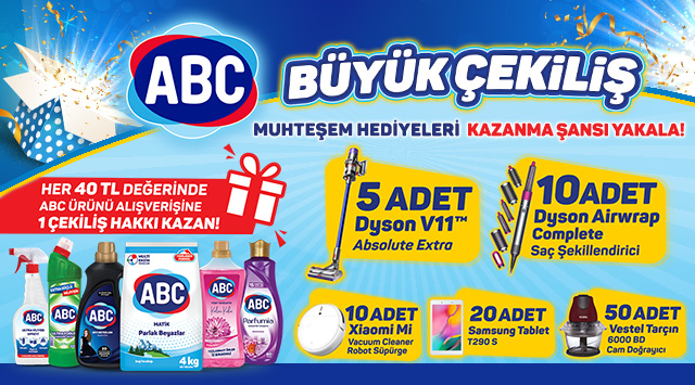 40 TL ve Katları ABC Alışverişinize kampanyası