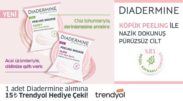 1 Adet Diadermine Alışverişinize kampanyası