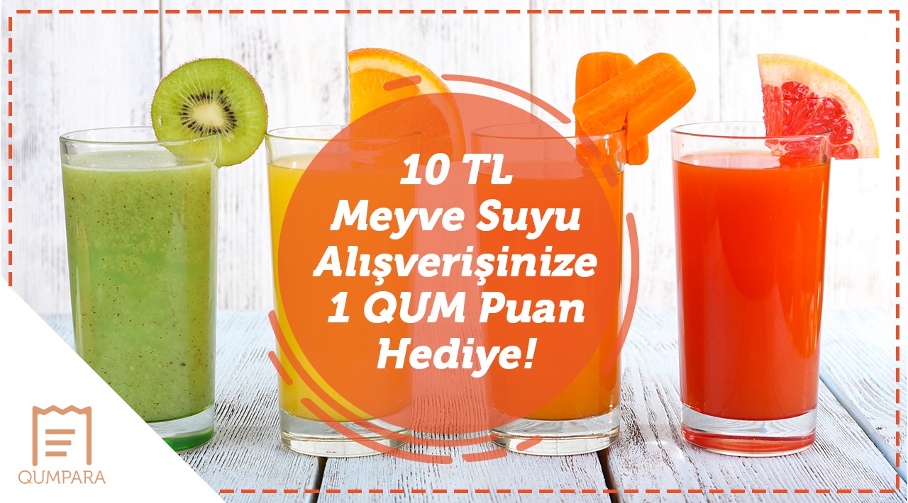 10 TL ve Üzeri Meyve Suyu Alışverişinize kampanyası