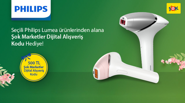 Philips Lumea Alışverişinize kampanyası