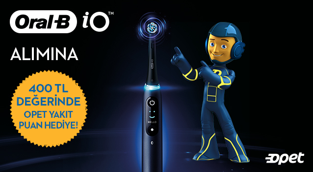 Oral-B iO Alışverişinize 400 TL OPET YAKIT PUAN kampanyası