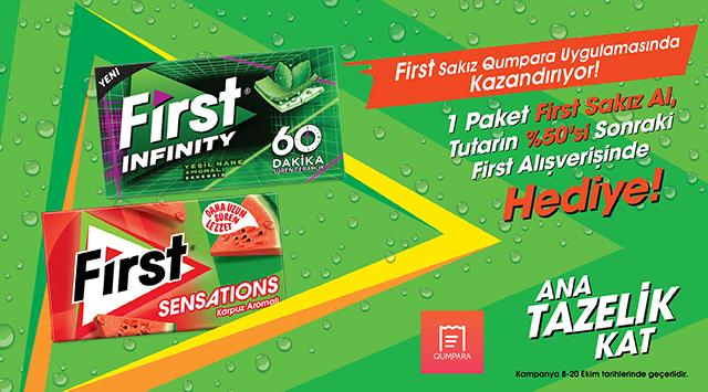 First Alışverişinize kampanyası
