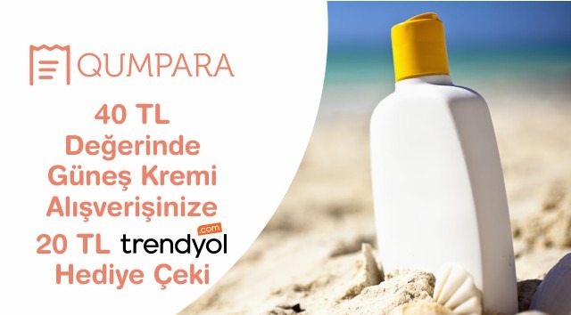 40 TL ve Üzeri Güneş Kremi Alışverişinize kampanyası