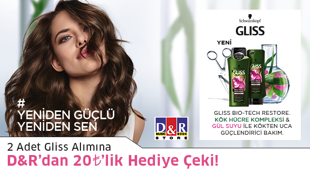 2 Adet Gliss Alışverişinize kampanyası