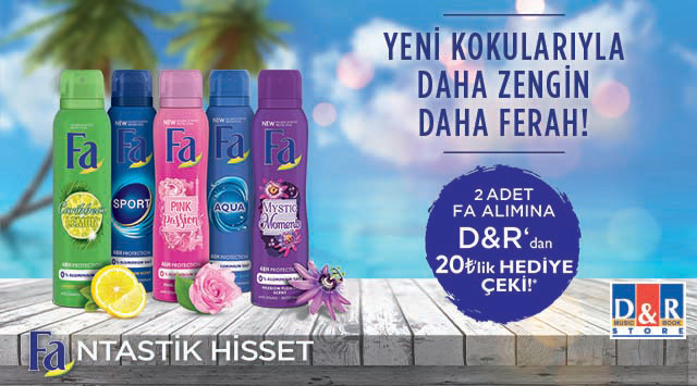 2 Adet Fa Alışverişinize kampanyası
