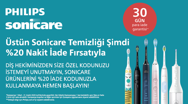 Philips Sonicare Alışverişinize kampanyası
