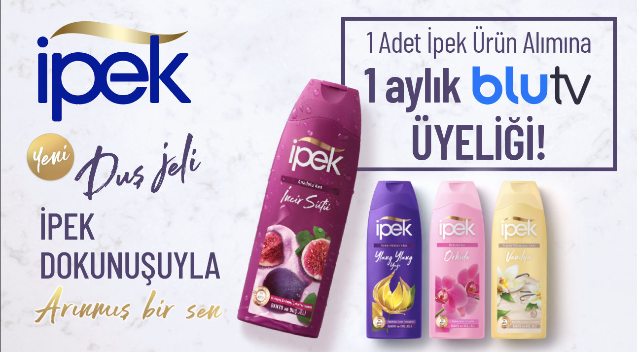 1 Adet İpek Alışverişinize kampanyası