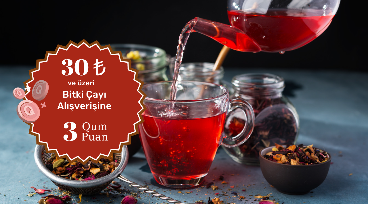 30 TL ve üzeri Bitki Çayı Alışverişinize kampanyası