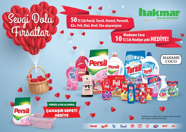 50 TL ve Üzeri Henkel Ürünü Alışverişinize kampanyası