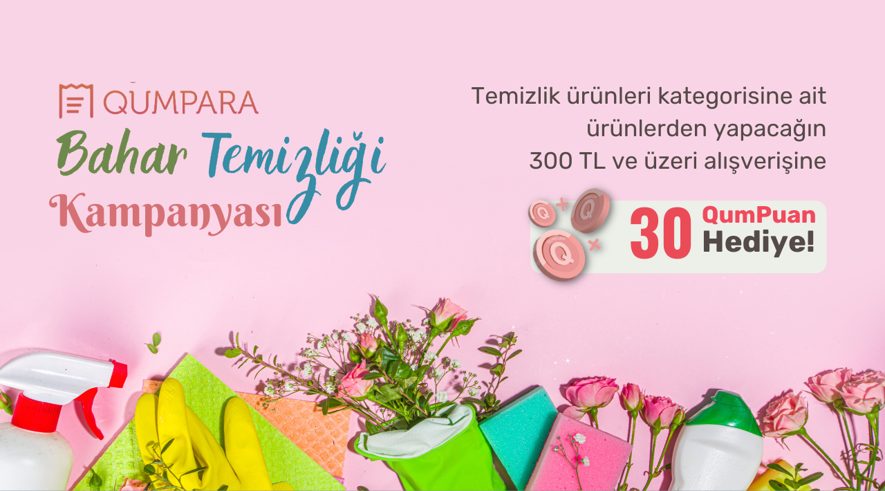 300 TL ve üzeri Temizlik Ürünleri Alışverişine kampanyası