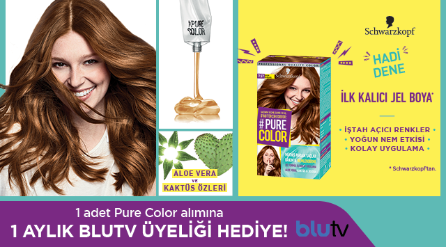 1 Adet Pure Color Alışverişinize kampanyası