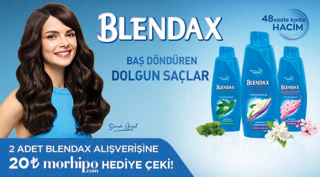 2 Adet Blendax Alışverişinize kampanyası