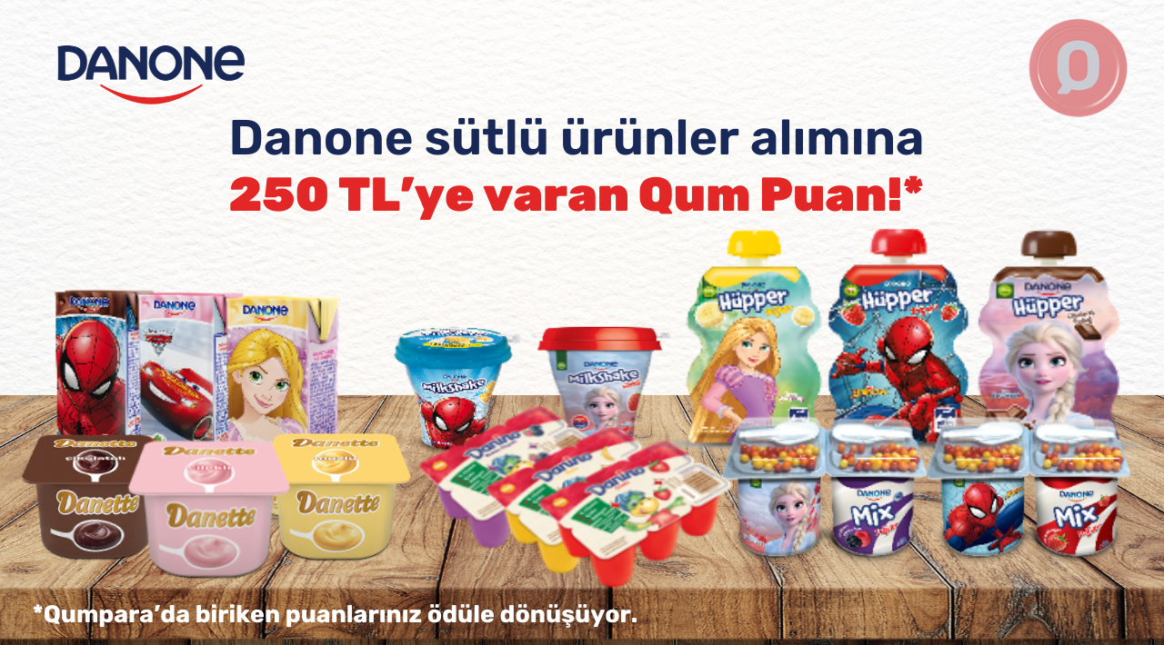 Danone Alışverişinize kampanyası