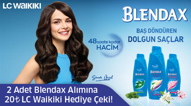2 Adet Blendax Alışverişinize kampanyası