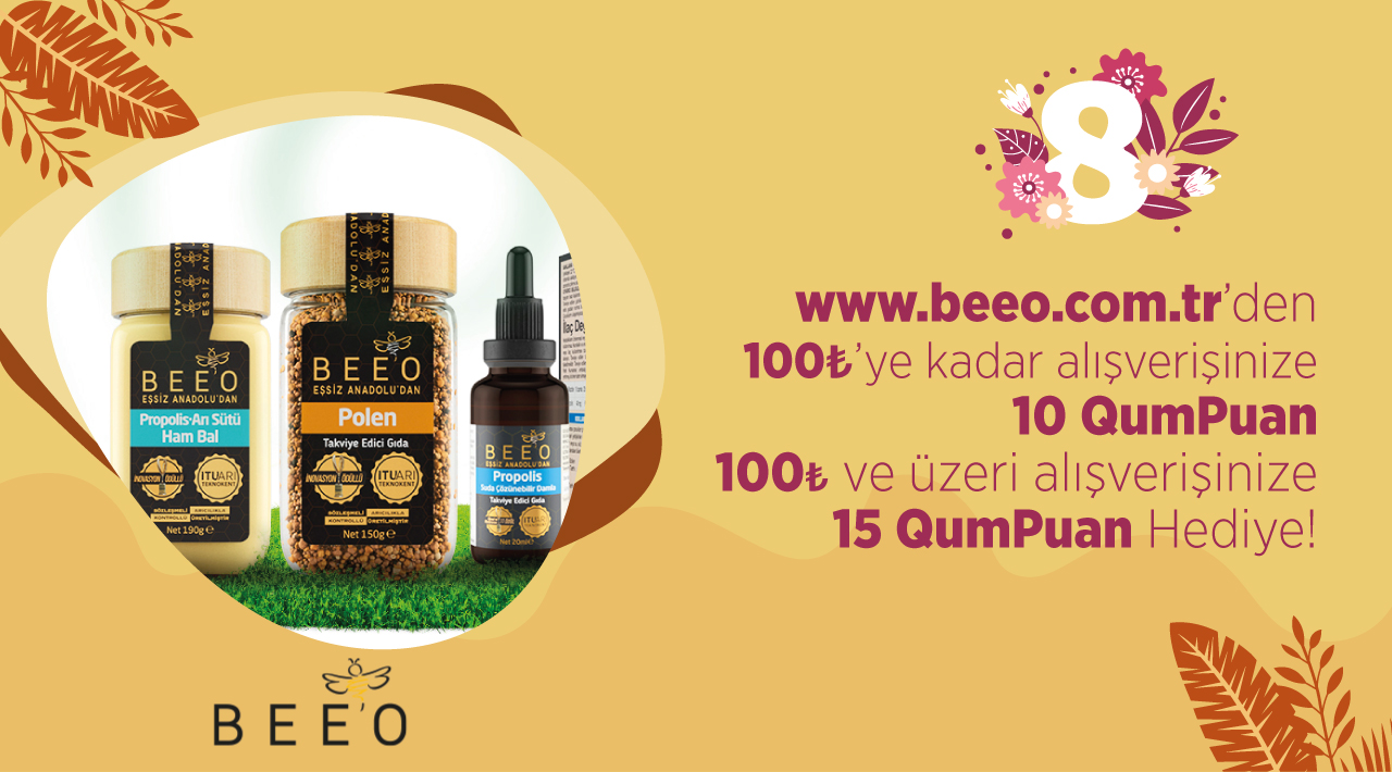 Beeo Alışverişinize kampanyası