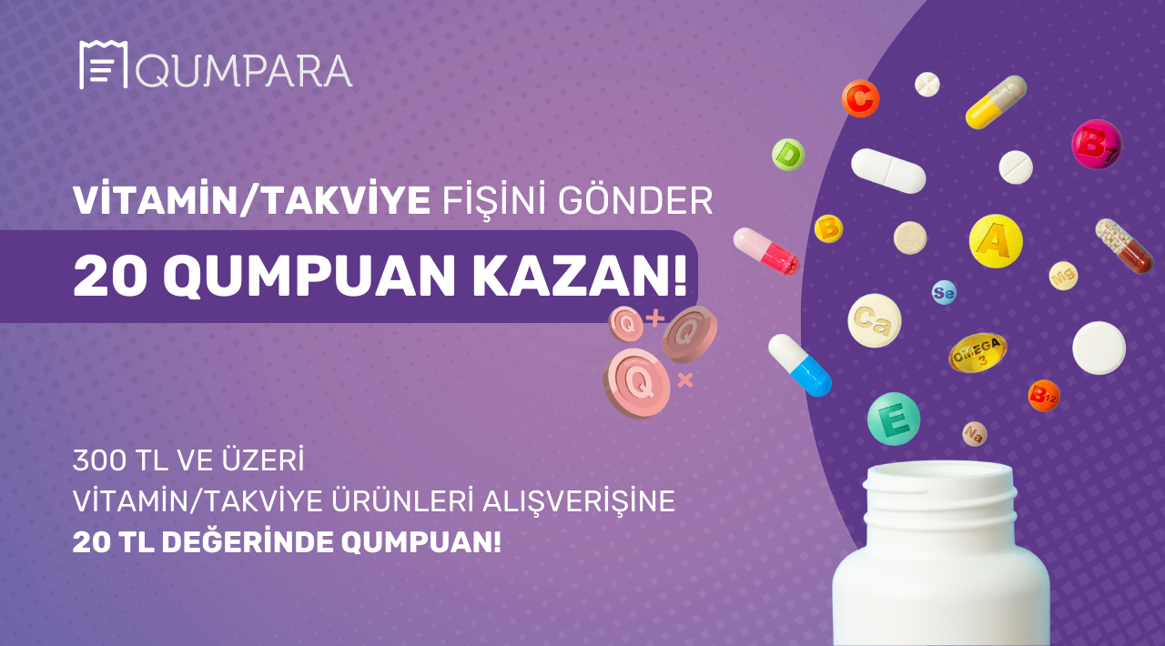 300 TL ve Üzeri Vitamin Alışverişinize kampanyası