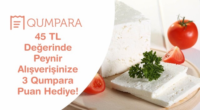 45 TL ve Üzeri Peynir Alışverişinize kampanyası