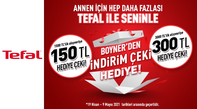 Tefal Alışverişinize kampanyası
