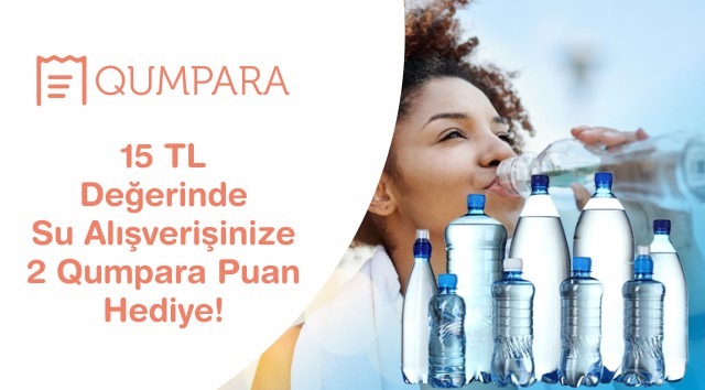 15 TL ve Üzeri Su Alışverişinize kampanyası