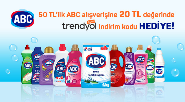 50 TL ve Üzeri ABC Alışverişinize kampanyası
