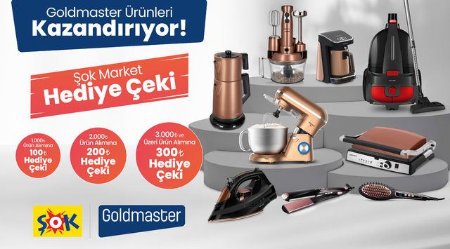 Goldmaster Alışverişinize kampanyası