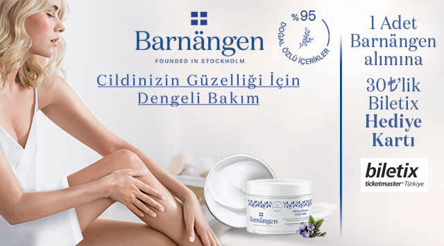 1 Adet Barnangen Alışverişinize kampanyası