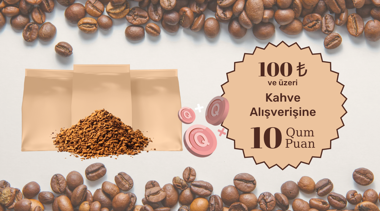 100 TL ve üzeri Kahve (Paket) Alışverişinize kampanyası