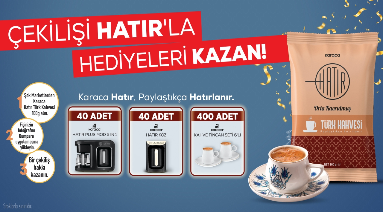 Hatır Türk Kahvesi kampanyası
