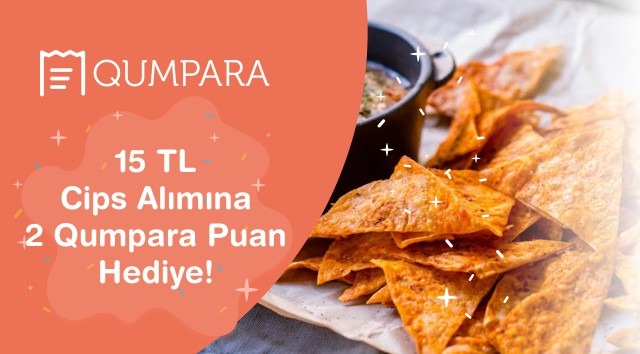 15 TL Cips Alışverişinize kampanyası