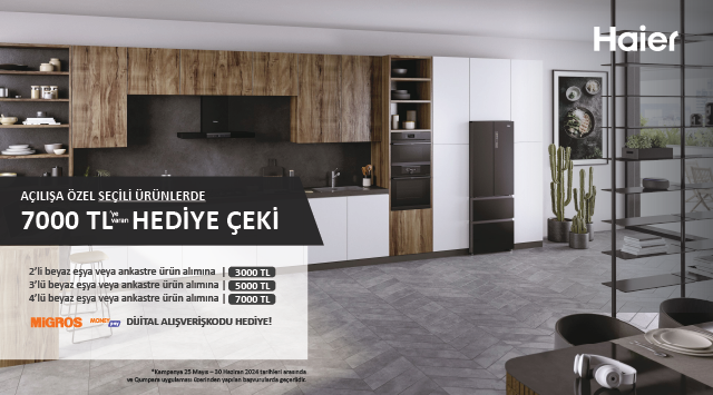 Haier Alışverişinize kampanyası