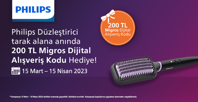 Philips BHH 880 Ürün Alışverişinize kampanyası