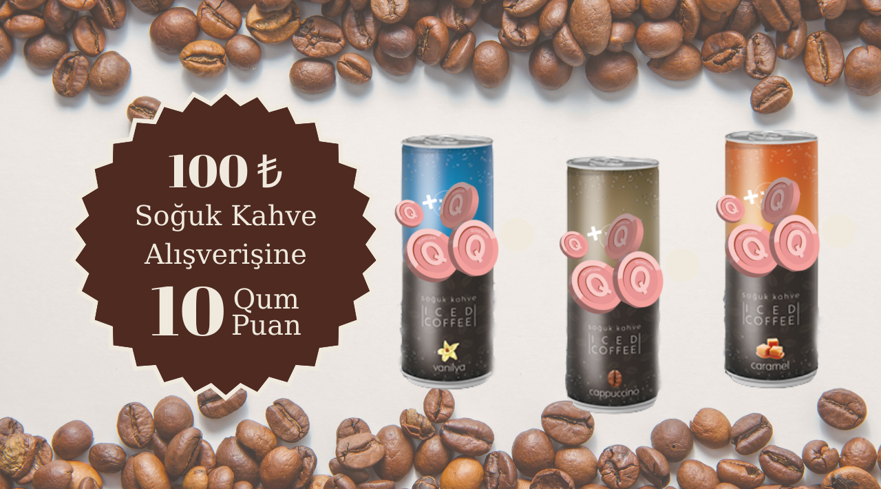 100 TL ve Üzeri Soğuk Kahve Alışverişinize kampanyası