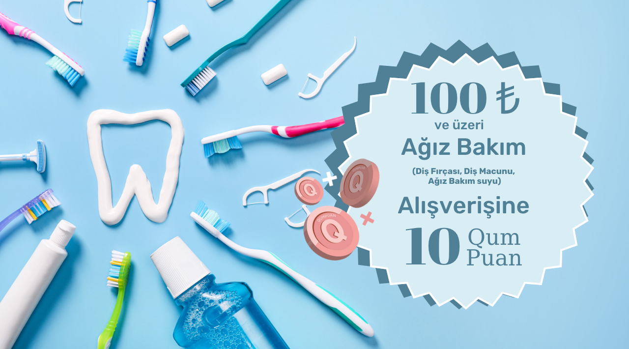 100 TL ve üzeri Ağız Bakım Alışverişinize kampanyası